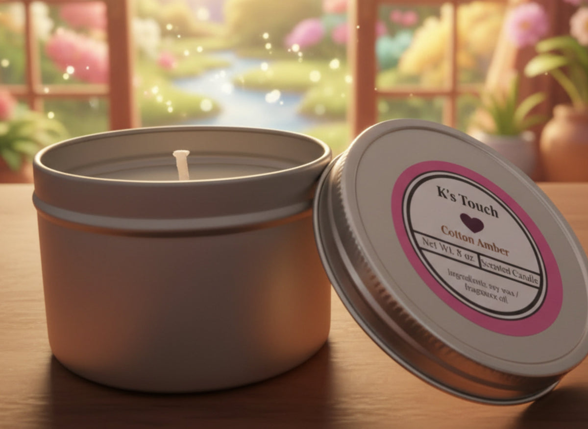 8 oz Tin Can Candle