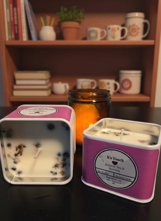 8 oz. Jasmine Tea & Bamboo Soy Candle